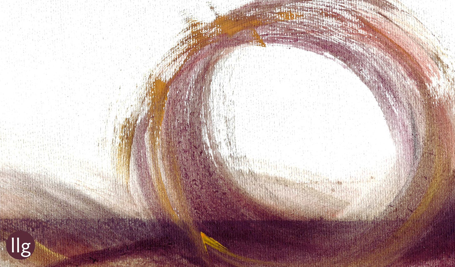 abstract enso warm tones