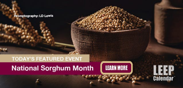 Sorghum is a staple grain in African food—Promptography LD Lewis