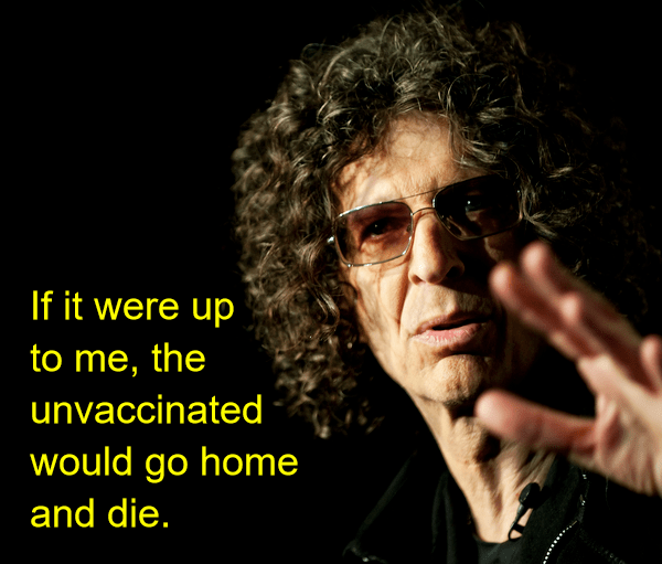 Howard Stern on the Unvaccinated