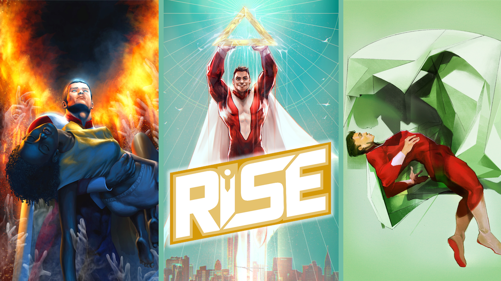 Project image for RISE - A Superhero Drama & Subversion of The Hero's Journey