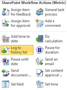 SharePoint Workflow Actions SharePoint Workflow Actions