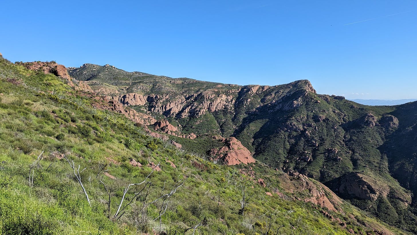 picture of the Santa Monica Mountains
