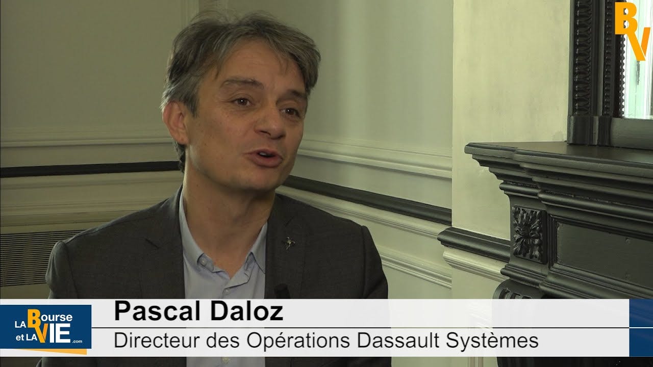 Pascal Daloz Directeur des Opérations Dassault Systèmes : "Le focus 2020  est davantage sur la qualité d'exécution" - La Bourse et la Vie TV  L'information éco à valeur ajoutée