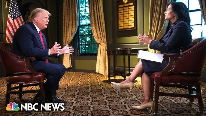 Full Trump Interview: ‘I don’t consider us to have much of a democracy  right now’