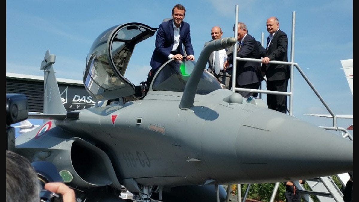 Rafale deal: Wasn't in charge when agreement was reached, says Macron - The  Week