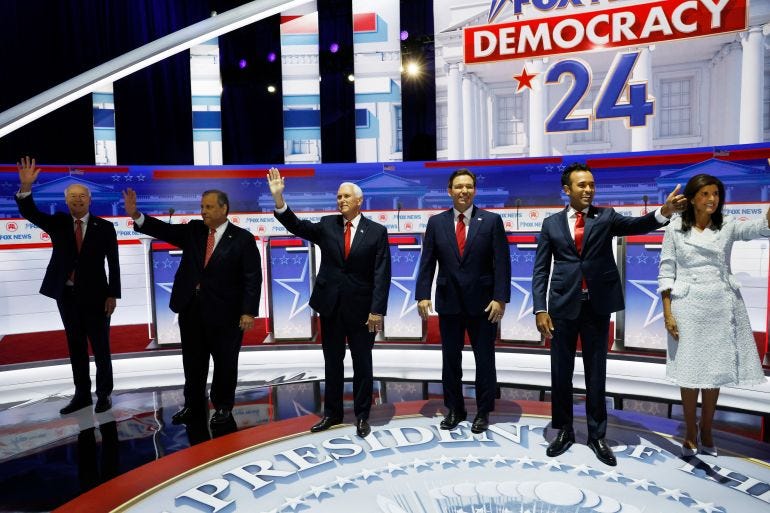 Five key takeaways from the first Republican US presidential debate |  Politics News | Al Jazeera
