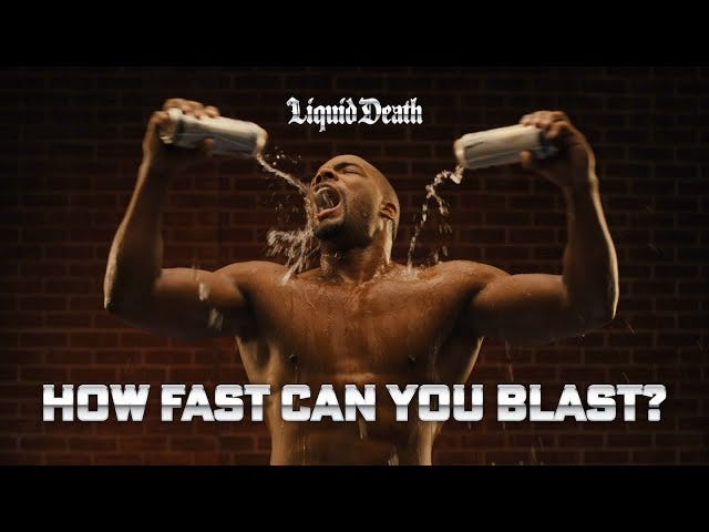 Chest Blaster Commercial by Liquid Death - YouTube
