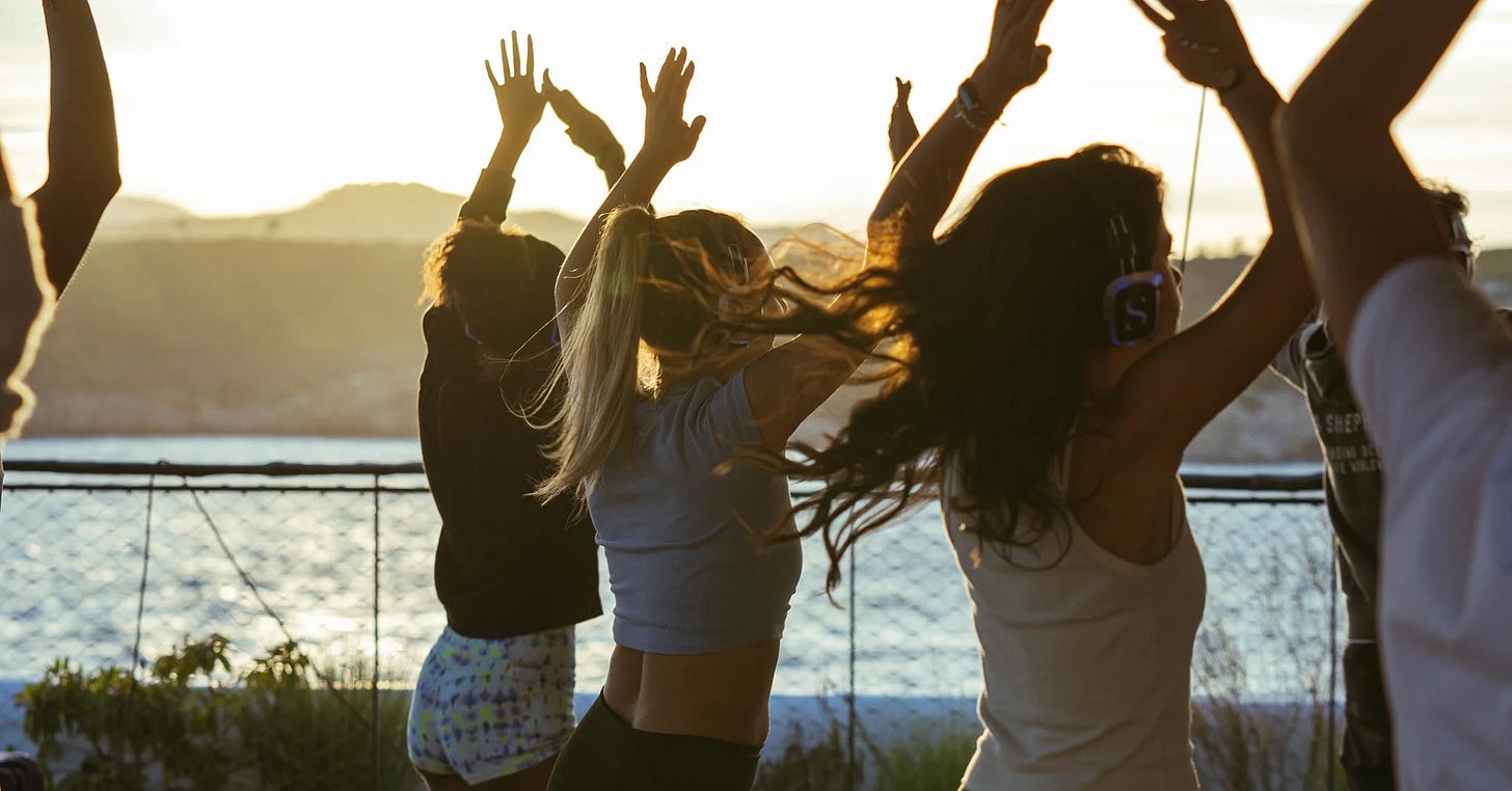 A session at Six Senses Ibiza