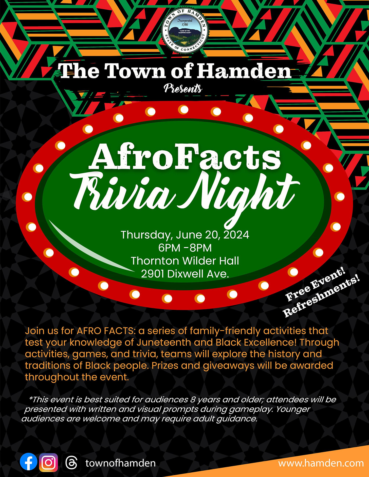 june 20 afro facts trivia night