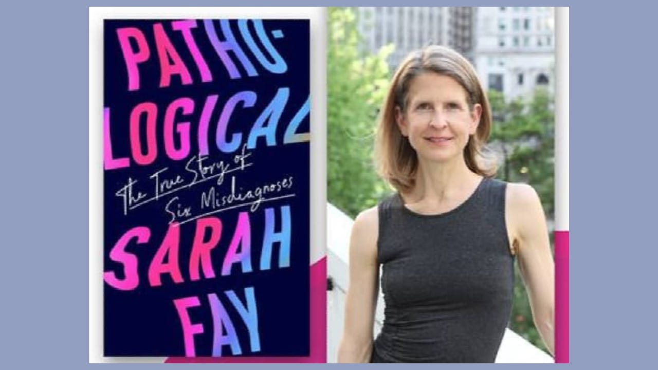 Sarah Fay and book cover