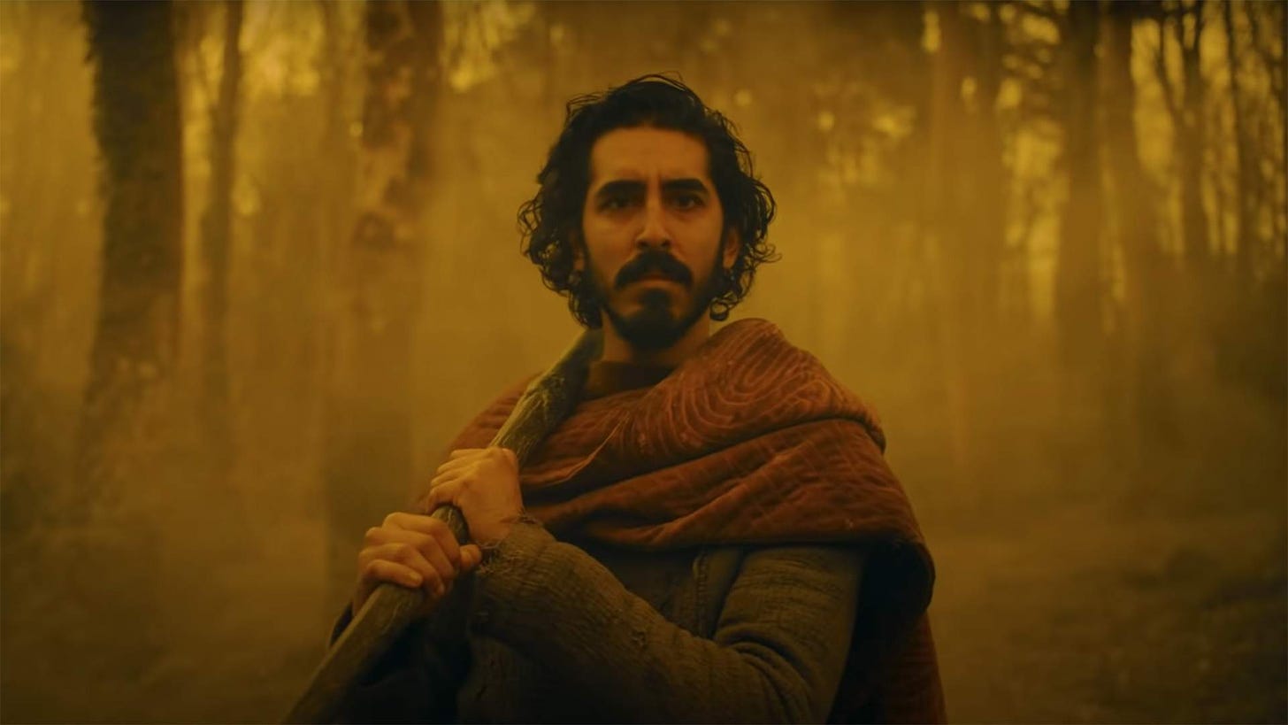 The New Trailer for 'The Green Knight' Pits an Axe-Swinging Dev Patel ...