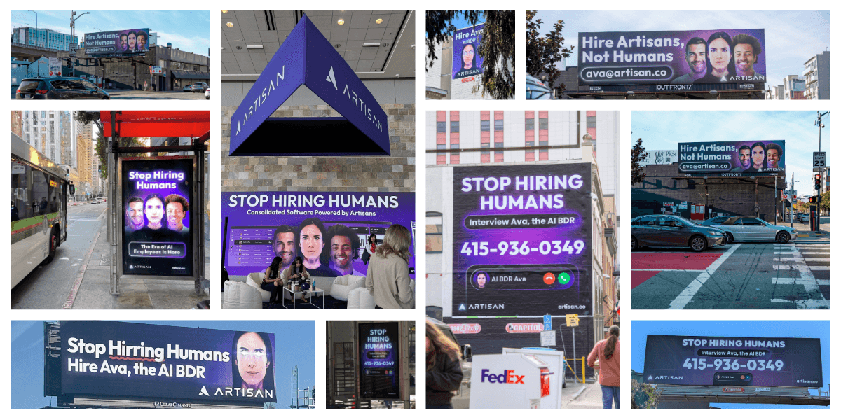 The Story Behind the “Stop Hiring Humans” Billboards in San Francisco