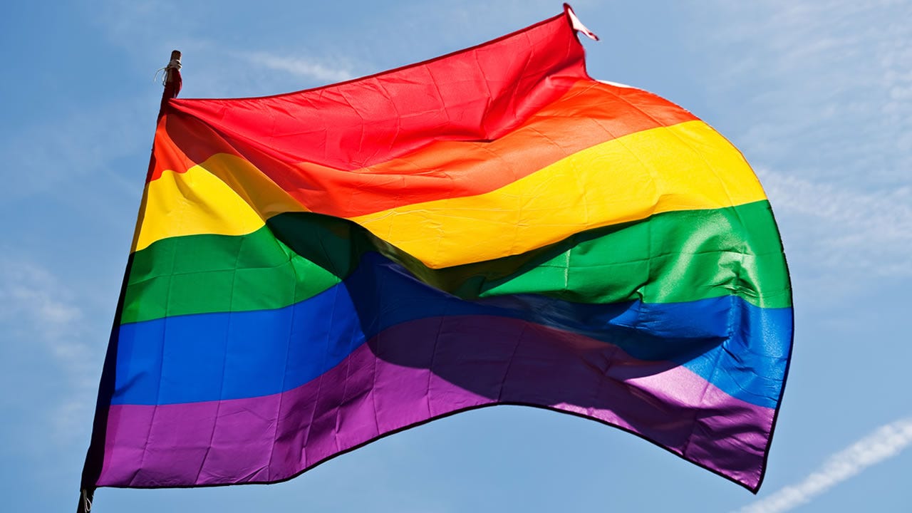 Photo of Pride flag