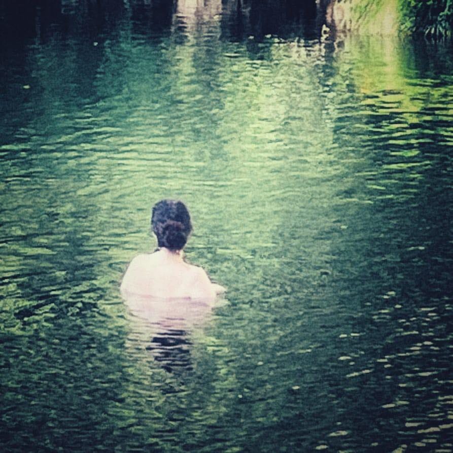 "Starting to paint, I felt gloriously free, quiet and alone."