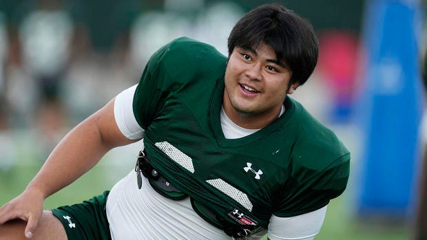 Colorado St Sumo Wrestler Football 