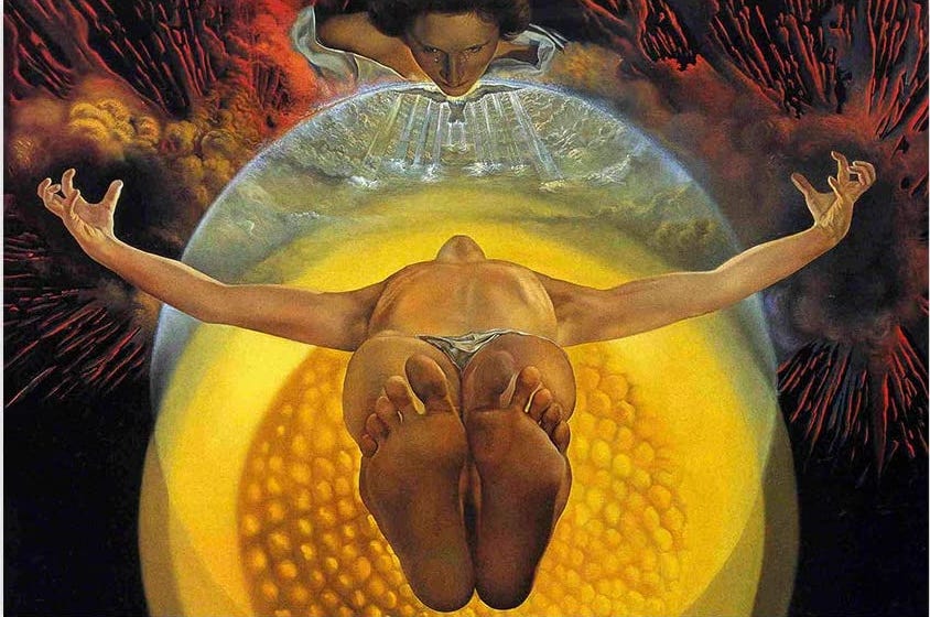Ascension of Christ, Salvador Dali, 1958