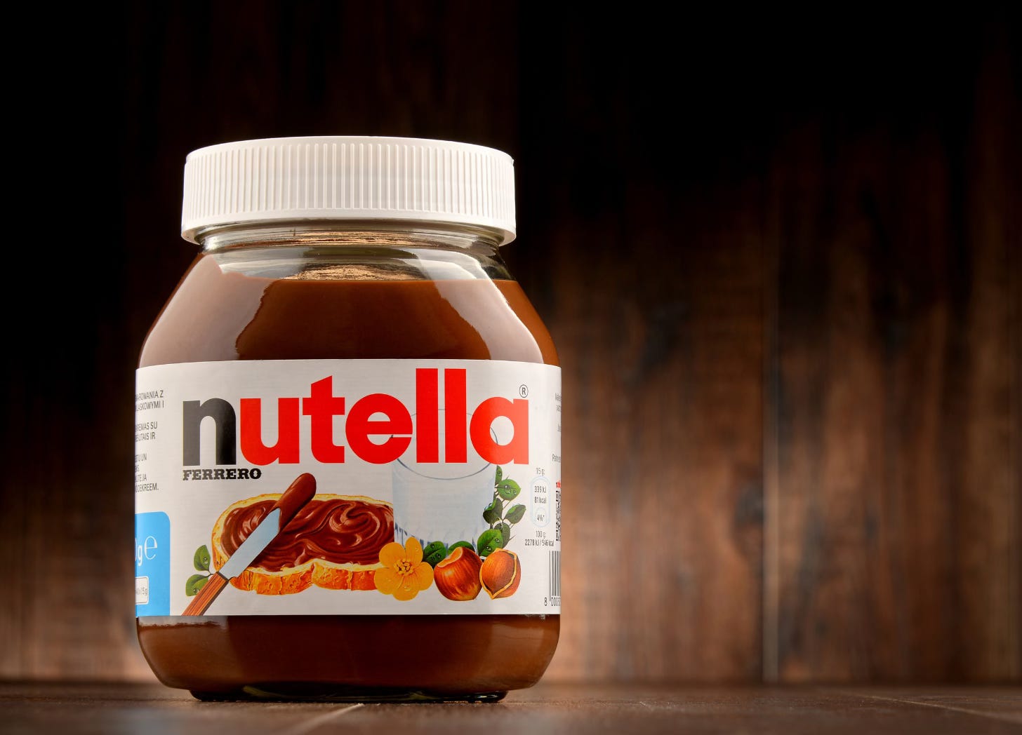 Yes, throw away the Nutella. Throw all the junk food away