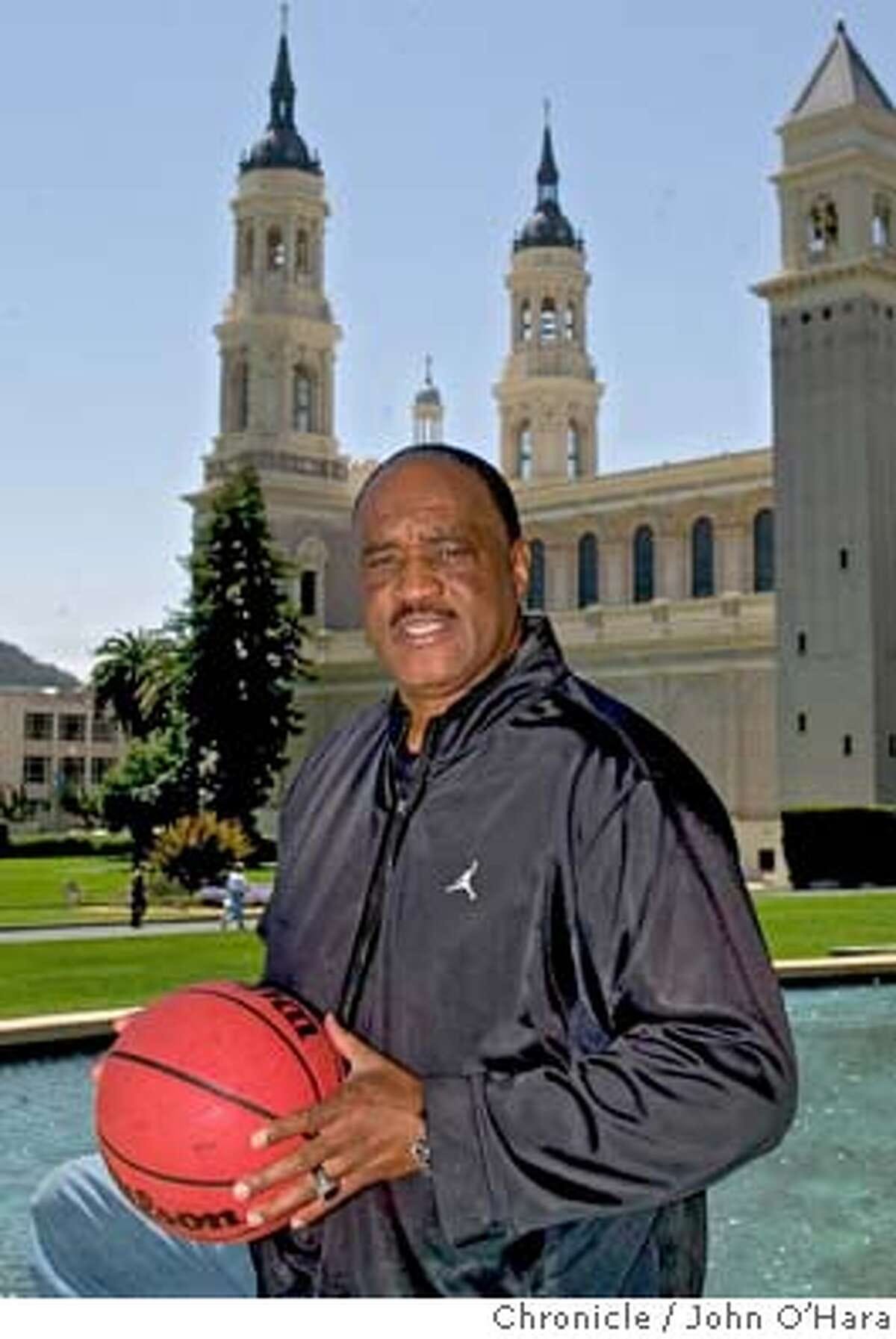 Univ. Of San francisco, San Francisco,CA USF new Mens Basketball head coach , Jessie Evans photo/John O'Hara