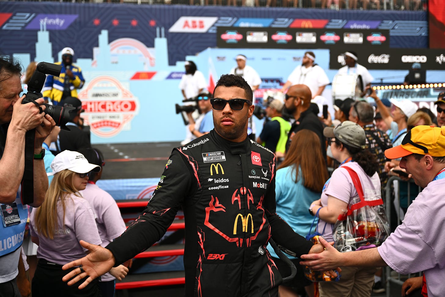 Bubba Wallace Hit With Penalty, Chase Elliott Spared - The Daily Downforce