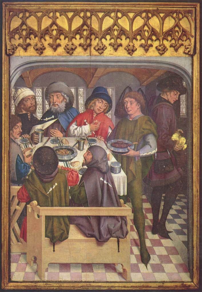 Wood panel painting, 1462-1465