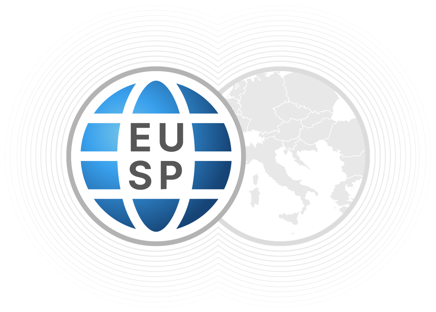 EUSP logo symbole grayscale