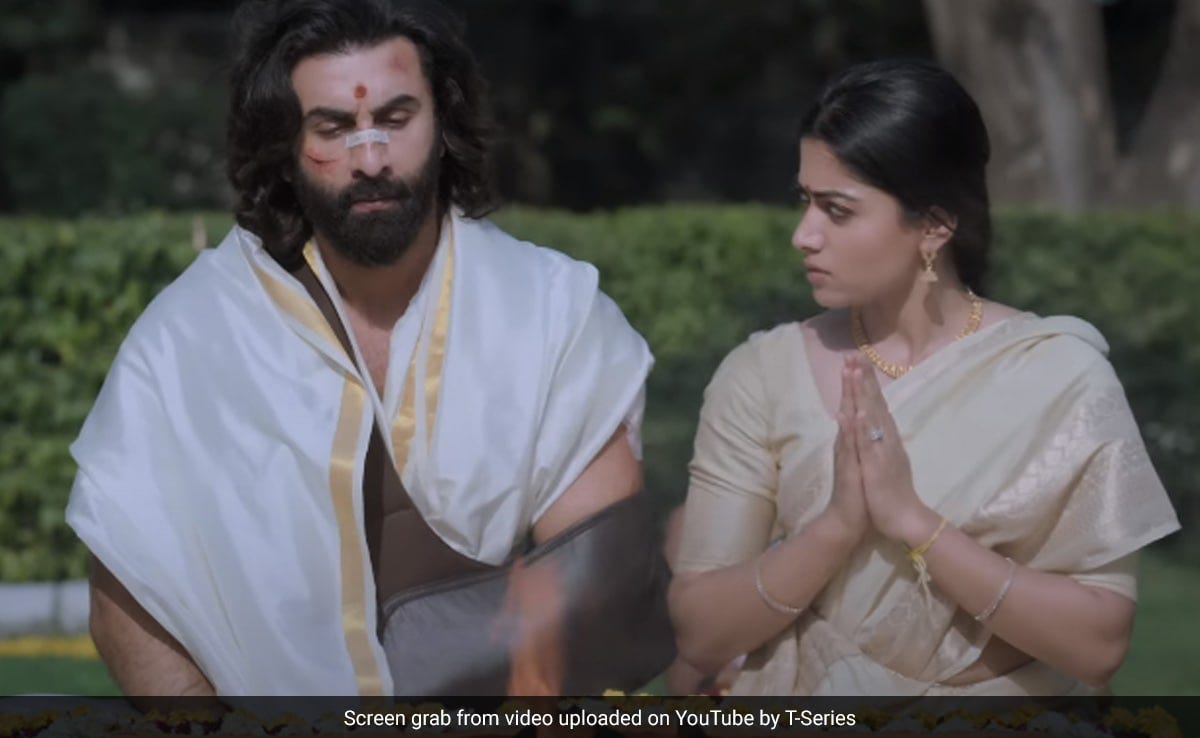 Animal Song Satranga: Ranbir Kapoor And Rashmika Mandanna's Bittersweet  Love Story