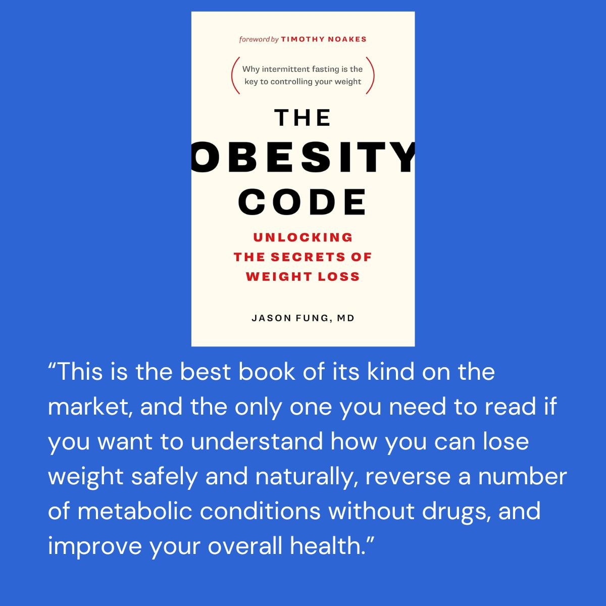 The Obesity Code Book