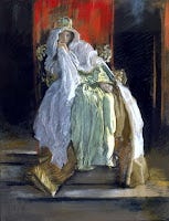 The Queen in Hamlet, by Edwin Austin Abbey