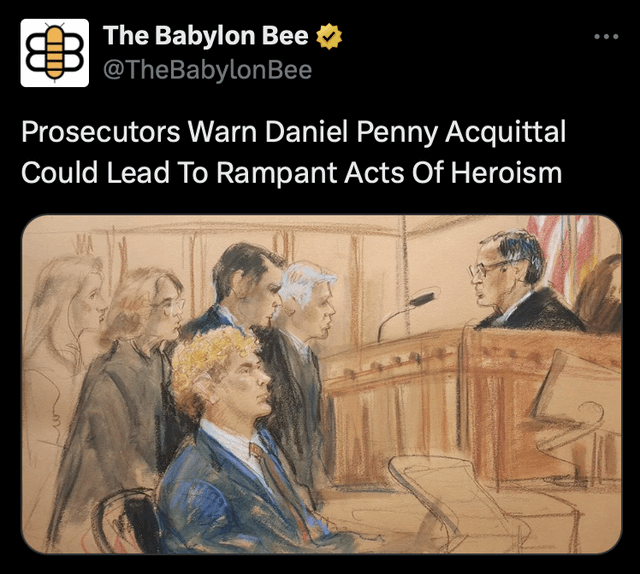 r/ConservativeMemes - Daniel Penny should be fully acquitted