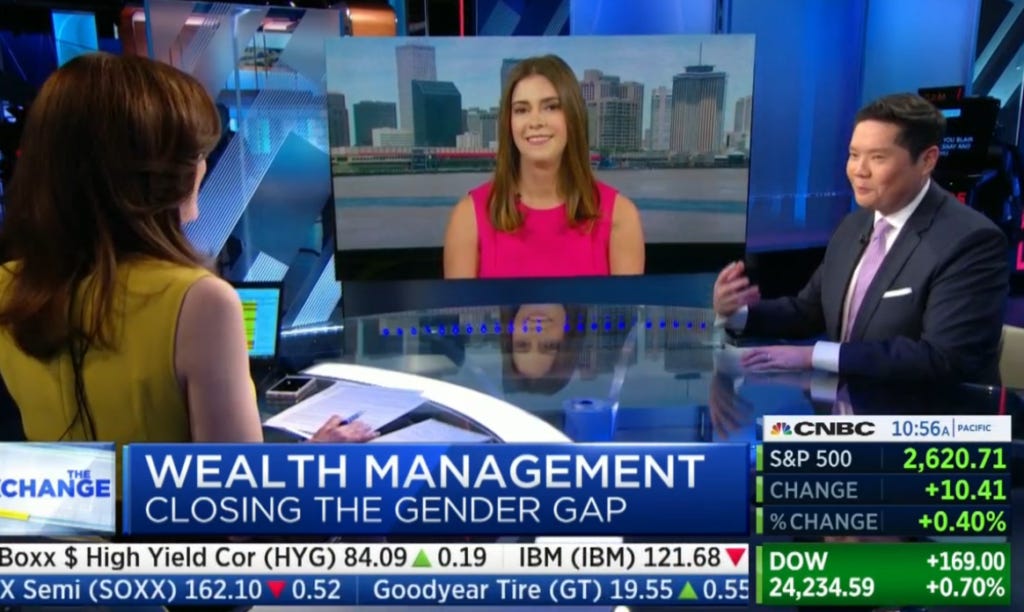 Blair DuQuesnay on CNBC with Kelly Evans and Dominic Chu