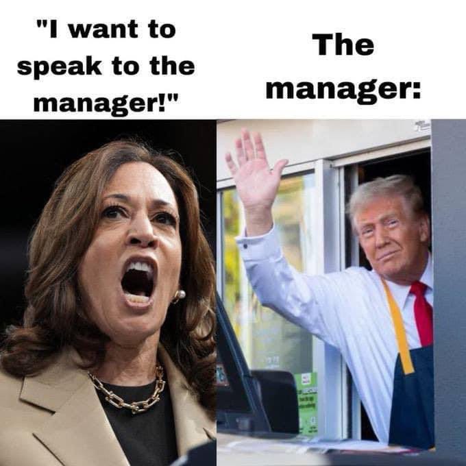 Dennis on X: "We're living in the best timeline. Can we use this tread to  curate your favorite Trump/Mcdonalds meme? https://t.co/ZiW9aXcApG" / X