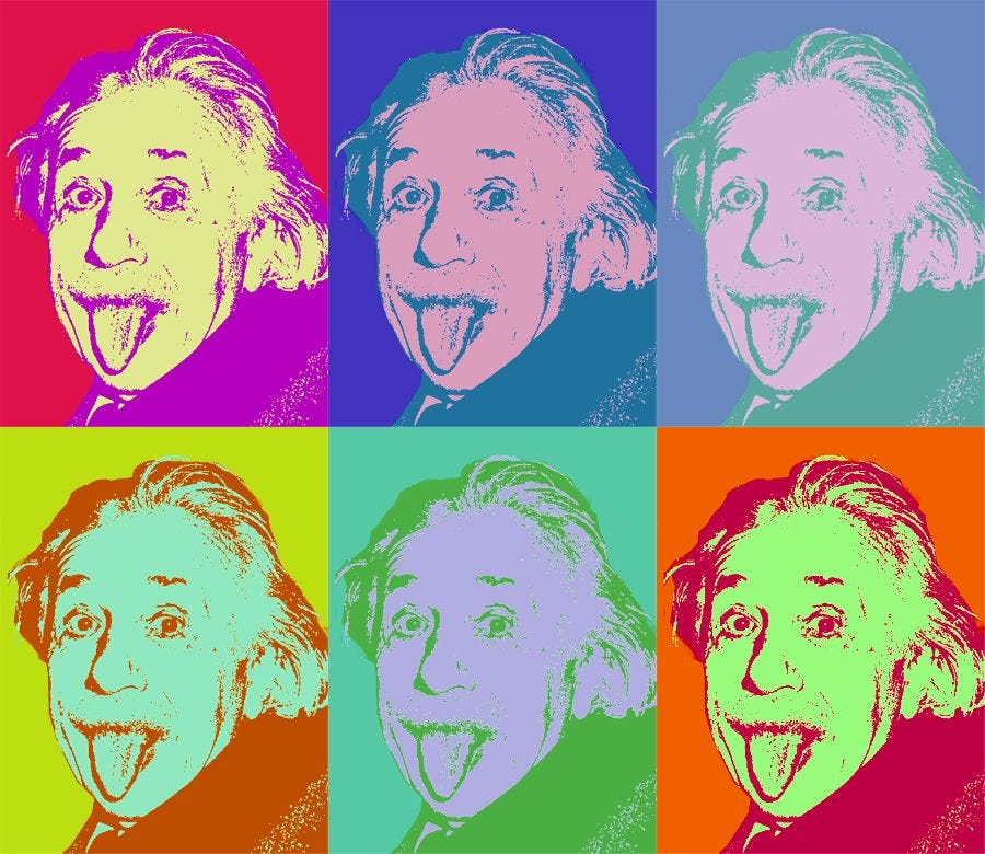 Einstein | Illustration graphique, Pop art, Art