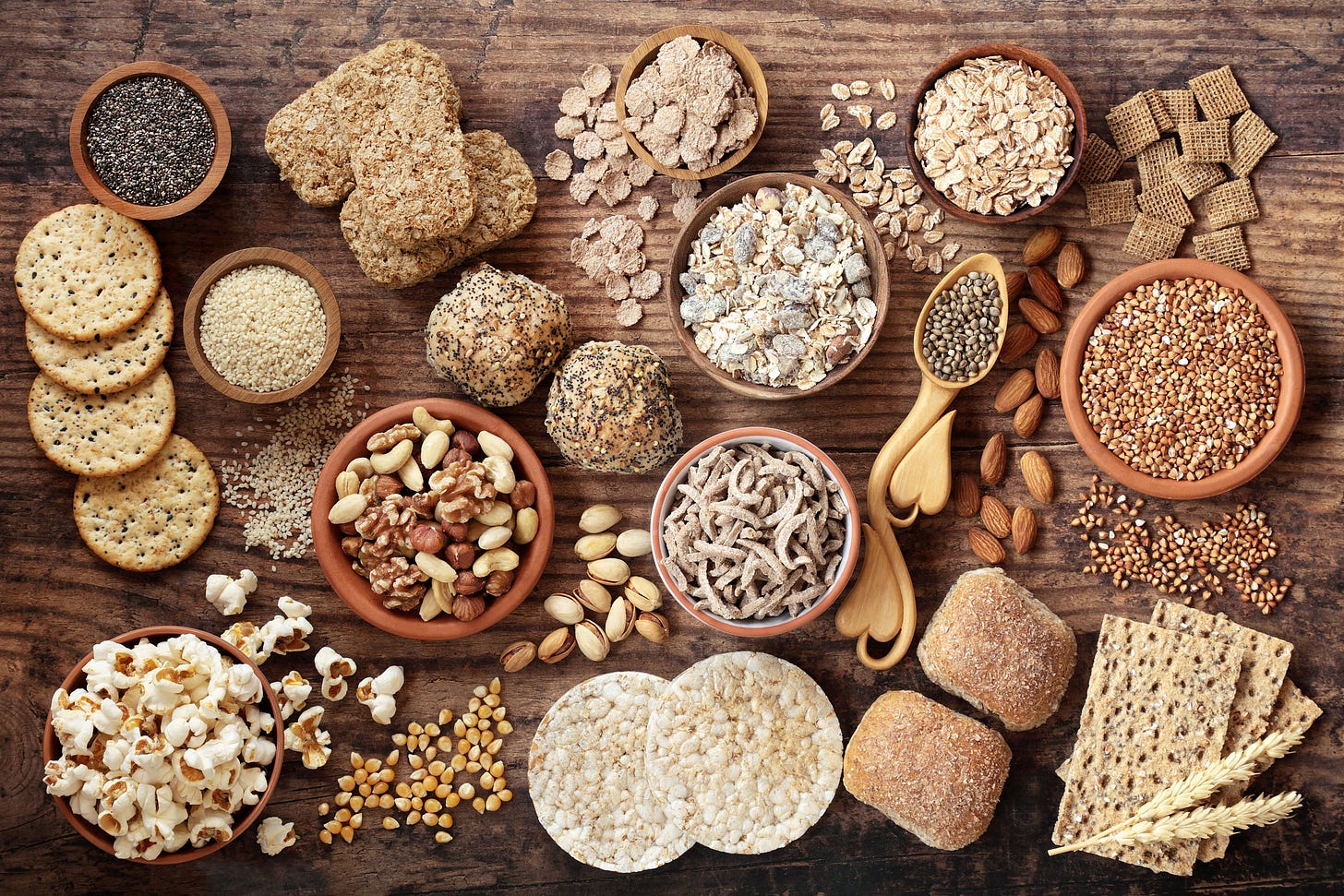 Discover a vibrant array of high-protein grains and nutrient-rich superfoods.  From quinoa and chia seeds to lentils and hemp hearts, embark on a journey of nourishment and vitality. Embrace the goodness of nature's bounty!