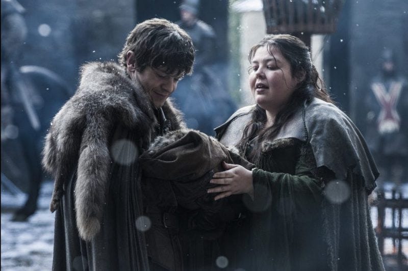 game of thrones ramsey bolton kills newborn