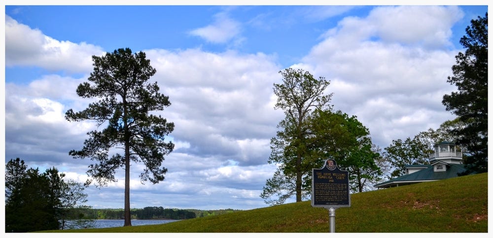 Kowaliga Cabin historical marker setting, Children's Harbor, Eclectic, Elmore County, Alabama