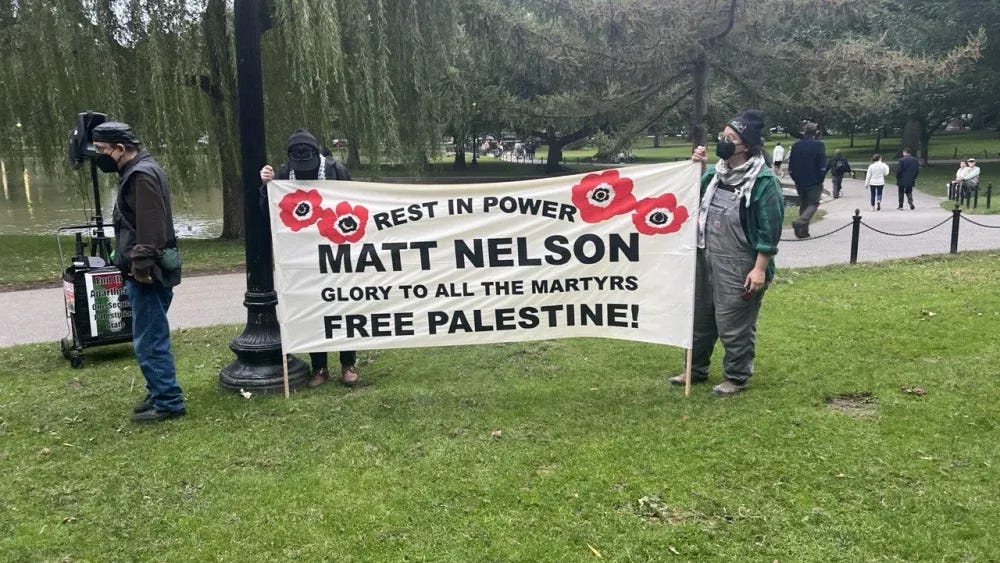 Apoiadores do Hamas elogiam Matt Nelson