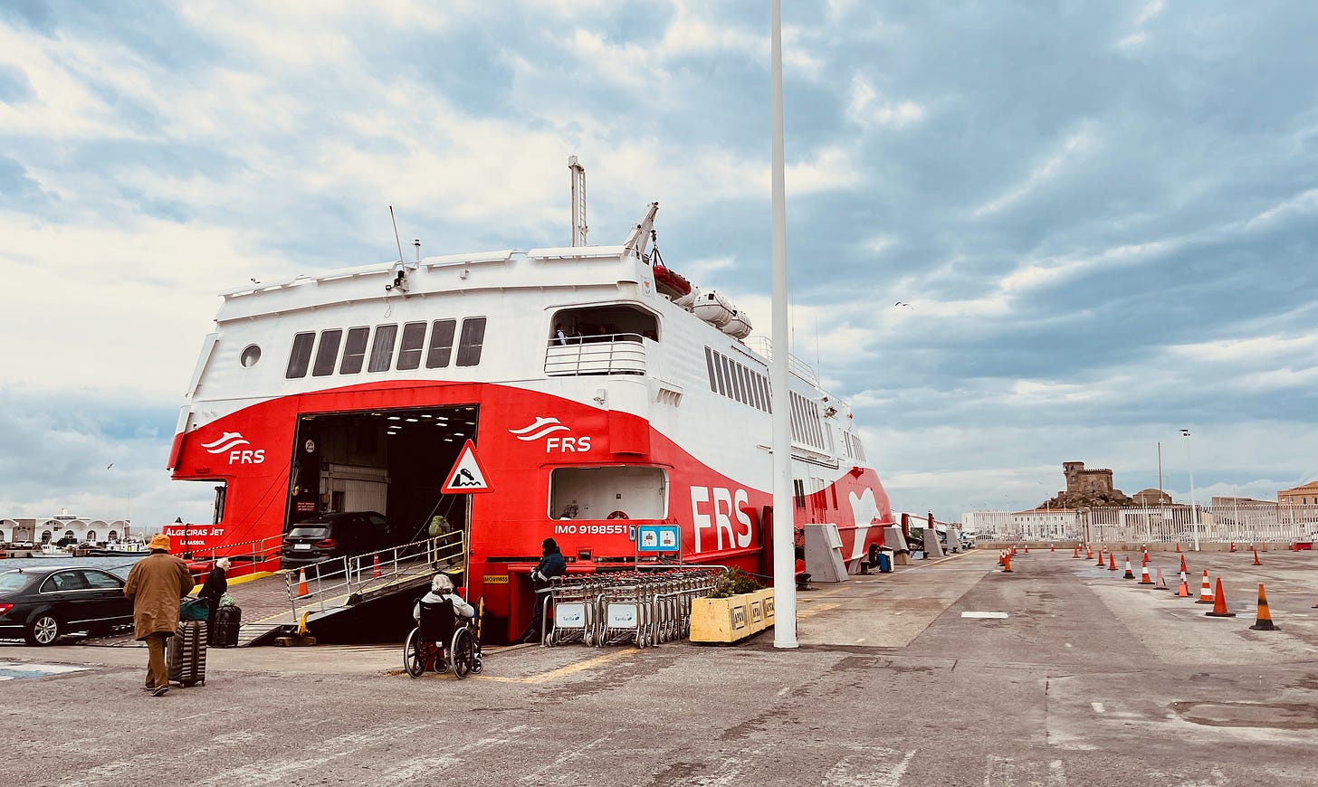 Ferry to Tangier from Tarifa