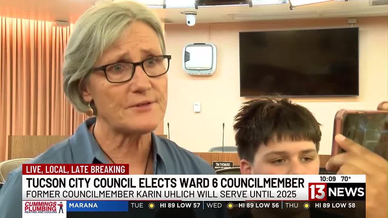 Tucson City Council votes to bring back Karin Uhlich to fill Ward 6 council  seat