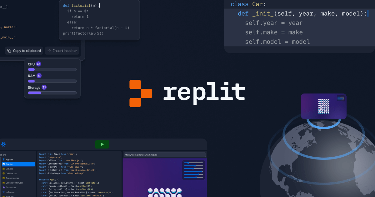 Replit: The software creation platform. IDE, AI, and Deployments - Replit