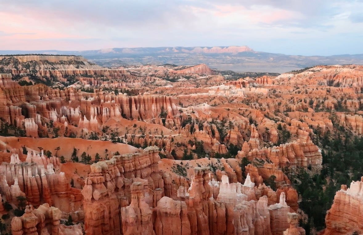 Bryce Canyon with its hoodoos