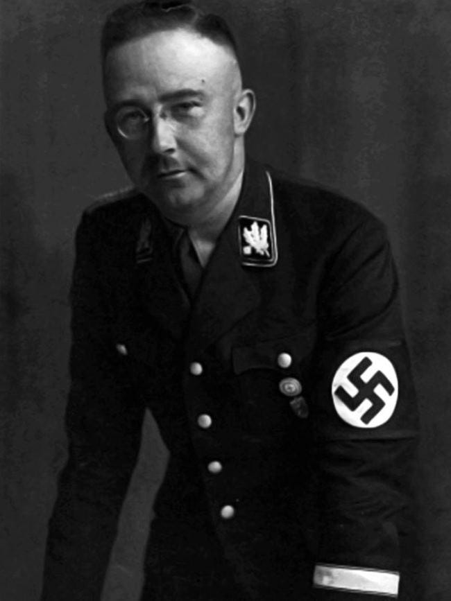 Heinrich Himmler - head of the Gestapo