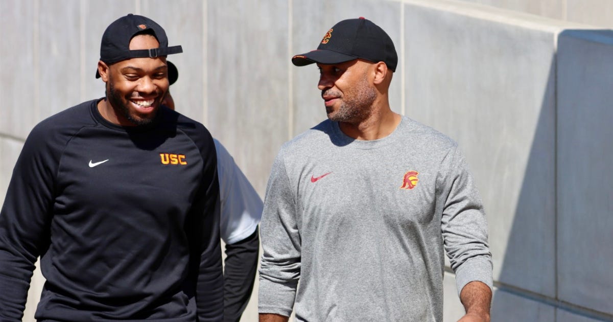 D'Anton Lynn on the USC staff, spring goals and what he learned from last  season - On3