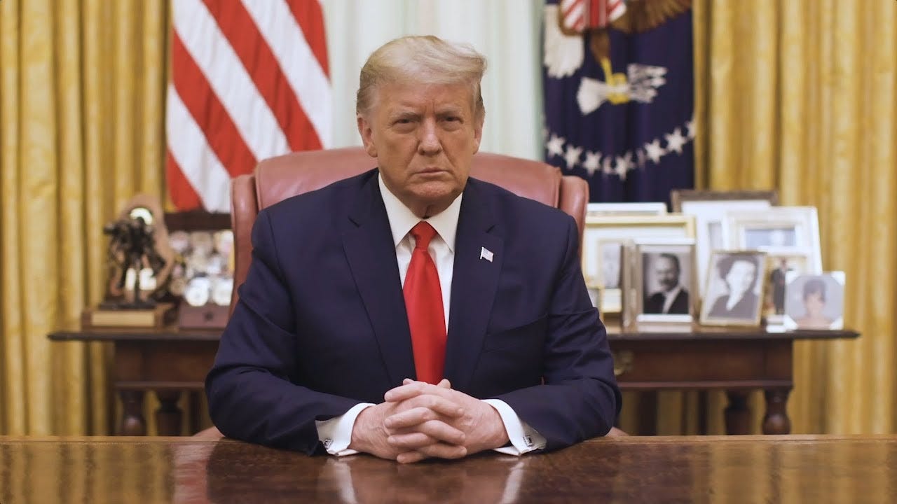A Message from President Donald J. Trump - YouTube