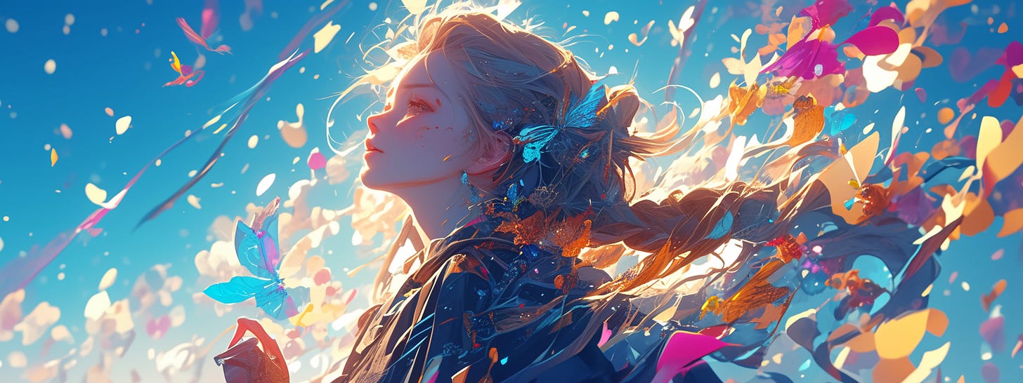 Girl Listening to music