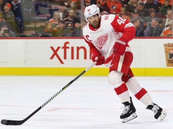 Henrik Zetterberg of the Detroit Red Wings