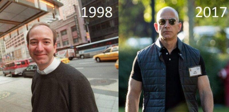 ilan abehassera on X: "Jeff Bezos then and now 1998 : “I ...
