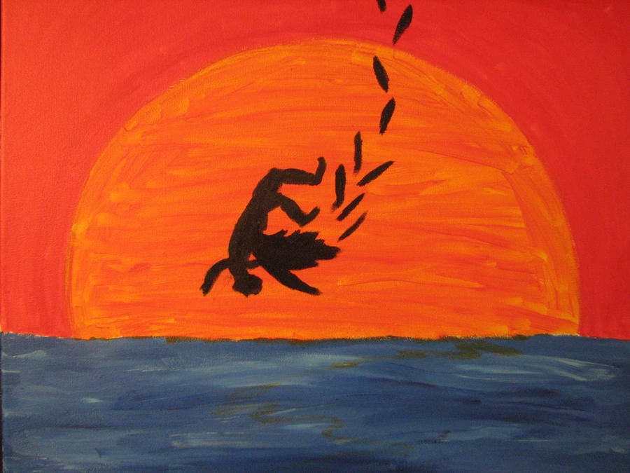 Falling Icarus by RaychulWhatsername on DeviantArt