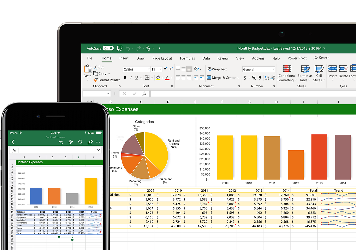 Software de hojas de cálculo Microsoft Excel | Microsoft 365