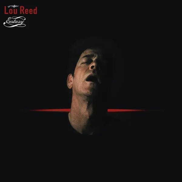 Cover art for Ecstasy by Lou Reed