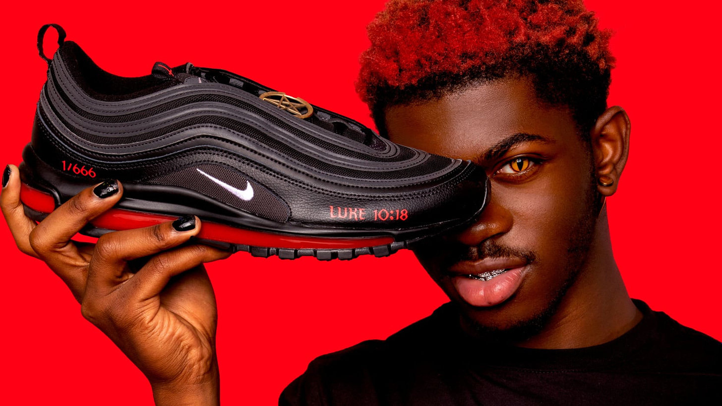 Nike sues over 'Satan Shoes' with human blood